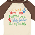 thumbnail image 4 of Inktastic History Teacher Like Daddy Boys or Girls Long Sleeve Baby Bodysuit, 4 of 5