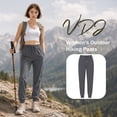 thumbnail image 4 of VDJ Womens Hiking Pants Lightweight Breathable Quick Dry Joggers Elastic Waist Athletic Running pants with Size Pockets Size XXL, 4 of 10