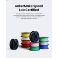 thumbnail image 4 of AnkerMake PLA+ 3D Printing Filament, AnkerMake Official Filament, 2-Pack, 4.4 lb / 2 kg (New Black, PLA), 4 of 7