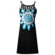 thumbnail image 4 of Vestido de playa con tirantes estampados huecos sin mangas con cuello redondo de verano para mujer Pompotops ghjkhdj5977, 4 of 5