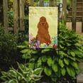 thumbnail image 2 of Carolines Treasures BB6095GF Easter Eggs Cocker Spaniel Red Garden Size Flag, 2 of 3