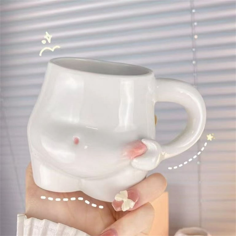Kawaii Ceramic Mug Cute Coffee Cup Milk Tea Water Cups Creative