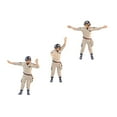 thumbnail image 3 of Figuras de Diorama de personas de la calle, modelo pintado realista en miniatura, pilotos de personajes para adorno de escritorio de jardín Fariy, 3, 3 of 9