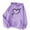 Purple#1, variant on Utoimkio 2025 Graphic Hoodies for Women Cute Pullover Long Sleeve Sweatshirts for Women Loose Fit Heart Printed Hooded Tops with Pockets Fall Winter Clothes
