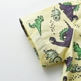 thumbnail image 4 of Toddler Boys Short Sleeve Cartoon Dinosaur Shirt Tops Shorts With Tie Child Kids Gentleman Outfits 5 Month Old Outfits, 4 of 9