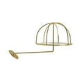 thumbnail image 4 of Estante de almacenamiento para sombreros de alambre Estante para sombreros de entrada Montaje en pared Material duradero Montaje en puertas, gabinetes, 4 of 8