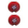 thumbnail image 4 of 1939 Chevy Glass Taillight Lens with Blue Dot, Pair, 4 of 5