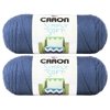 Bulk Buy: Yarn Solids (2-pack) (Country Blue), 2 skeins of Caron simply soft yarn. 12 ounces/630yds (340.2g/576m) per 2-pk By Caron Simply Soft