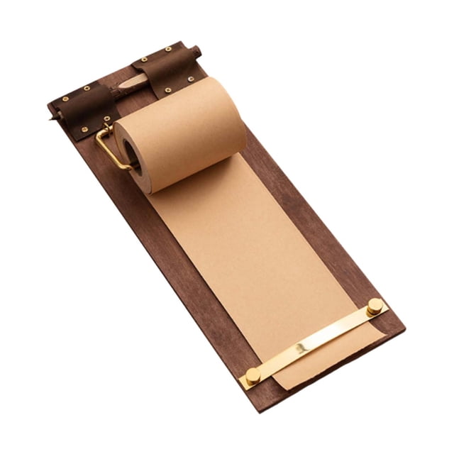 Bloc de notas con portapapeles, portamenús (bolígrafo incluido), blocs de notas portátiles para camareros, cuaderno de camareros para restaurantes, ti Café ligero