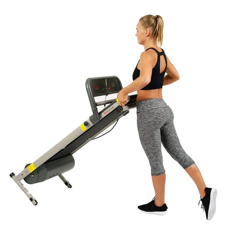 Sunny space saving treadmill sale