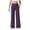 Purple-02, variant on REALiKUN Wide Leg Yoga Pants for Women Side Slits High Waisted Wide Leg Sweatpants Women Comfy Lounge Palazzo Pants