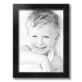 thumbnail image 2 of ArtToFrames 13" x 18" Honors Black with Silver Picture Frame, 13x18 inch Black Wood Poster Frame (WOM-5157),  Pack, 2 of 7
