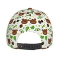 thumbnail image 3 of Lsque Cute Bear Baseball Cap Trucker Low Profile Hat Golf Dad Hat Adjustable Original Classic Unconstructed Plain Cap Men Women, 3 of 9