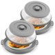 thumbnail image 1 of Paquete de 2 fundas antisalpicaduras para microondas con placa base antiescaldaduras, grandes ventil, 1 of 7