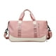 thumbnail image 1 of Bolsa de gimnasio deportiva Sunnimix 47x22x25cm rosa con compartimento para zapatos, 1 of 8