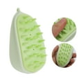 thumbnail image 4 of Unique Bargains 1 Pc Arc Massage Hair Brush for Head Massage 3.94"x2.36"x1.97" Green, 4 of 6