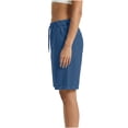 thumbnail image 6 of Livrdious Women's Jean Shorts High Waisted Stretchy Bermuda Denim Shorts Summer Casual Drawstring Elastic Waist Jean Shorts, S-2X, 6 of 7