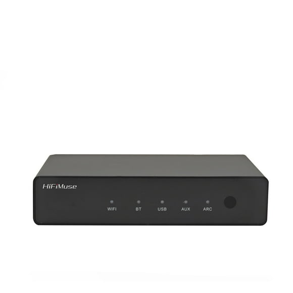 HiFiMuse R20 WiFi & Bluetooth 5.0 Audio Receiver - Wireless Multi-Room Stereo Music, Tidal & AirPlay Compatible