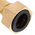 thumbnail image 3 of COMPUKAS rv clear sewer hose adapter Brass Ball Valve Control for RV Owners 1 Set, 3 of 6