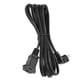 thumbnail image 4 of Cable de alimentación NEMA 1 15P a NEMA 1 15R, cable de extensión de alimentación profesional con enchufe curvo macho a hembra, 9,8 pies, enchufe estadounidense, 125 V, 4 of 12