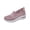Pink, variant on Dlongli Women's Slip-On Orthopedic Shoes Breathable Mesh Knitted Walking Shoes Arch Support Non-Slip Sole Lightweight Low-Top Design for All-Day Comfort