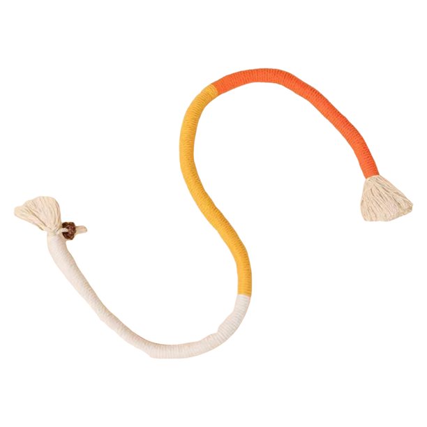Juguete para gatos - 70 cm, cuerda de algodón, para los molares del gato/Entretenimiento/Interacción
