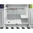 thumbnail image 3 of Kohler 1979-96 60 x 36 in. Tresham Alcove Shower Left Base Drain - Biscuit, 3 of 7