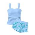 thumbnail image 4 of Teen Girls Swimsuits Girls Swimsuit With Shorts Two Piece Set Toddler Bathing Suits Girls Bikini Size 12-13 Years, 4 of 4