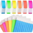 thumbnail image 1 of PinesC Event Wristbands, 360 Strips Printable Paper Wristbands Neon Color Adhesive Wristbands Waterproof Armbands for Events, Parties, VIP Identification, 6 Colors Multicolor Neon Colors 360 Strips, 1 of 5