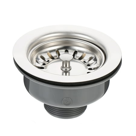 

HOMEMAXS Kitchen Sink Strainer Assembly Kitchen Sink Drain Assembly Stainless Sink Drain