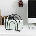 thumbnail image 1 of pdqouc Porte-Serviettes pour Table Porte-Serviettes Noirs pour Cuisine, Distributeur de Serviettes Porte-Serviettes Moderne pour Cuisine, Restaurant, Ferme, Souper, Extérieur, 1 of 5