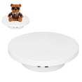 thumbnail image 1 of Rotating Display Stand, Motorized Display Turntable  Countertop For Photography Products Jewelry Cake 3D Model Mirror Cover, 1 of 8