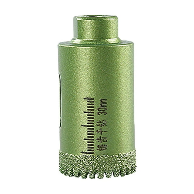 de corona a de agujeros, broca de vidrio, perforadora de agujeros en vidrio, herramienta de corte de broca de diamante para azulejos, Diámetro 30mm