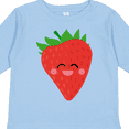thumbnail image 4 of Inktastic Strawberry Kawaii Boys or Girls Long Sleeve Toddler T-Shirt, 4 of 5