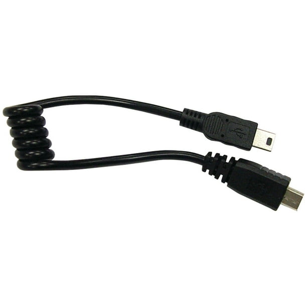 Wilson Micro - Mini Adaptateur de Charge USB - Adaptateur USB - Micro-USB Type B (M) à mini-USB Type B (M)