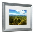 thumbnail image 2 of Trademark Fine Art 'Great Wall XII' Silver Framed Art by Philippe Hugonnard, 2 of 4