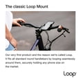 thumbnail image 6 of Loop Mount - Universal Bicycle Phone Mount-Silver, 6 of 15