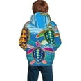thumbnail image 6 of Kll Unisex Kids Boys Girls Hooded Pocket Pullover Hoodies-Little Sea Turtles, 6 of 9