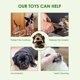 thumbnail image 4 of Puppy Squeaky Toys Plush Chew Toys for Teething Training Interactive Dog Toys for Small Dogs Cute Cattle, 4 of 4