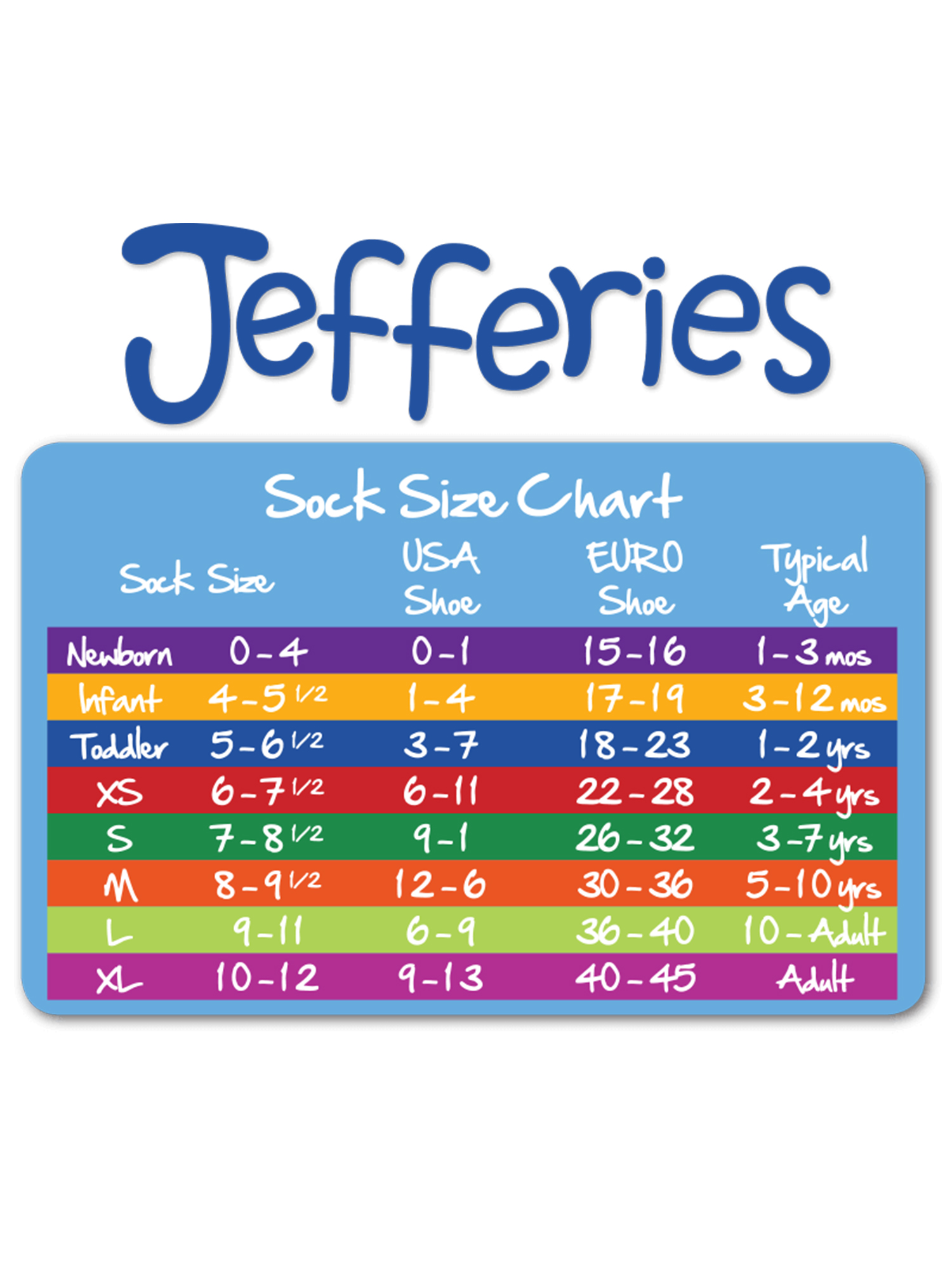 Jefferies Socks Boys Girls Socks, 2 Pack Stripe Cushion Unisex Tube Knee High Sizes S - L