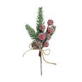 thumbnail image 2 of ¡Compra Ahora y Ahorra!, Ramo decorativo navideño DIY Corona Árbol de Navidad combinado con escaparate de festival Escena de bar Simulación Piña Accesorios Akmoler, 2 of 6