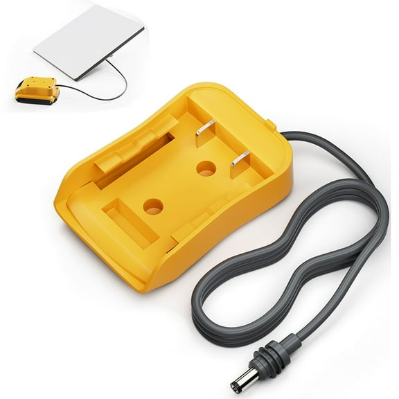 18-20V Power tool Lithium Battery Adapter to 2.1DC output head for Starlink Mini