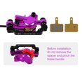 thumbnail image 3 of qifei 2-Piston Hydraulic Brake Set Front 800mm and Rear 1400mm Hose Disc Brake Kit, 3 of 8