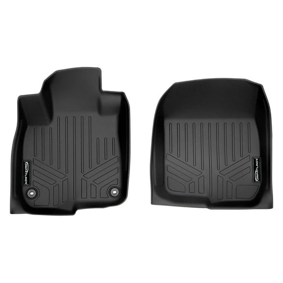 SMARTLINER Custom Fit Floor Mats 1st Row Liner Set Black Compatible With 2017-2022 Honda CR-V