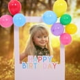 thumbnail image 3 of GOOHOCHY  Photo Frame Standing Sign Funny Wanted Birthday Photography Baby, 3 of 8