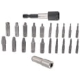 thumbnail image 4 of Damaged Screw Extractor Set,22 PCS Stripped Screw Extractor Kit, HSS Broken Screw Remover Set with Bit & Socket Adapter, 4 of 10