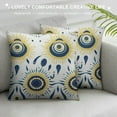 thumbnail image 3 of Nawypu  Home Custom Decor Evil Eye Collection On White Pillowcase Breathable Throw Pillow Case Hidden Zipper One Side Design Print 16x24 Inches, 3 of 5