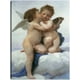 thumbnail image 1 of Cuadro Decorativo - Bouguereau-primer beso Jr Impresión en canvas, estrechado., 1 of 2