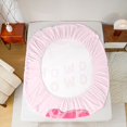 thumbnail image 5 of Feelyou Pink Cowgirl Hat Full Size Sheets for Kids, Kawaii Princess Style Bed Sheets, Howdy Theme Sheet Sets, Microfiber Bedroom Decor, 4-Piece, 5 of 7