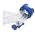 thumbnail image 1 of Rv RV Tank Rinser with Backflow Preventer Transparent Window 45 Degree Waste Tank Flush Valve Attachment for RV Trailers, 1 of 7